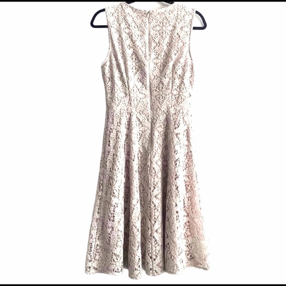 🍀 London Times Crochet Dress. Sz 8 - Picture 3 of 14